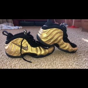 Nike Gold Foamposites